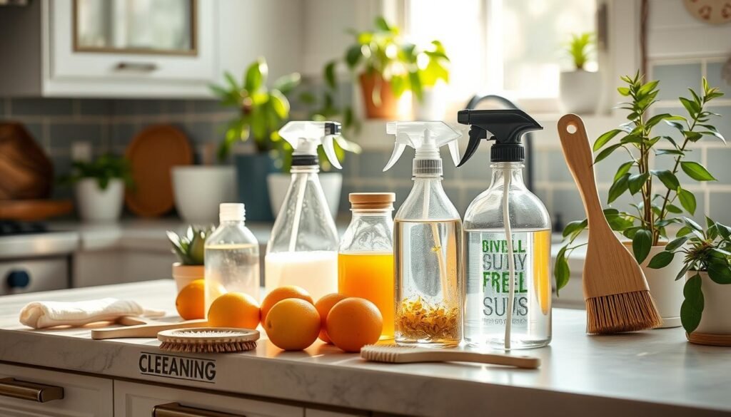 chemical-free cleaning supplies