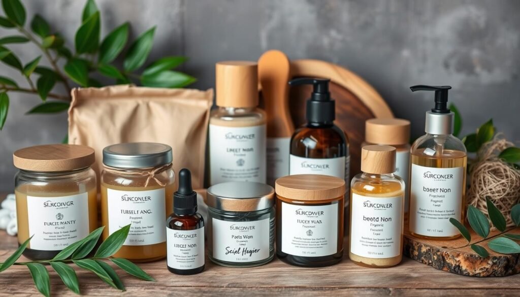 sustainable packaging in budget organic skincare