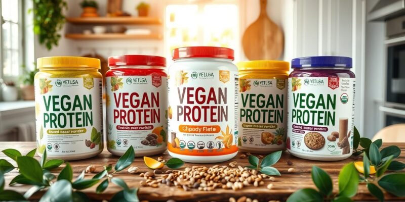 Top 5 Best Vegan Protein Powders Reviewed 2025